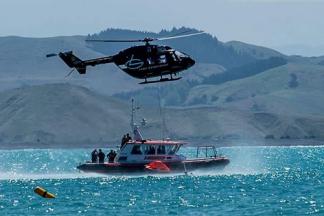 Helicopter Coastguard Training